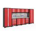 NewAge Products Bold Series 76.75" H x 156" W x 18" D 12 Piece Garage Storage Cabinet Set Steel in Red | 76.75 H x 156 W x 18 D in | Wayfair 51848