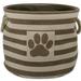 Tucker Murphy Pet™ Cambridgeshire Paw Patch Fabric Bin Fabric in Brown | 12 H x 15 W x 15 D in | Wayfair 67D64A28F66D41269EDFB99FD05F3180