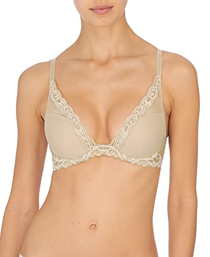 Natori Women Feathers Bra Contour Plunge 730023 Cosmetic 30C