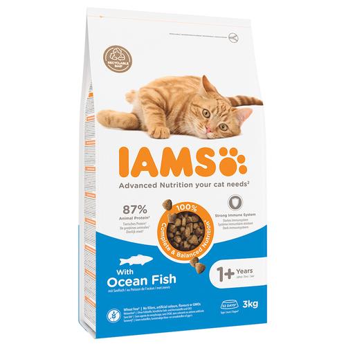 3kg IAMS Advanced Nutrition Adult Cat mit Seefisch Katzenfutter trocken