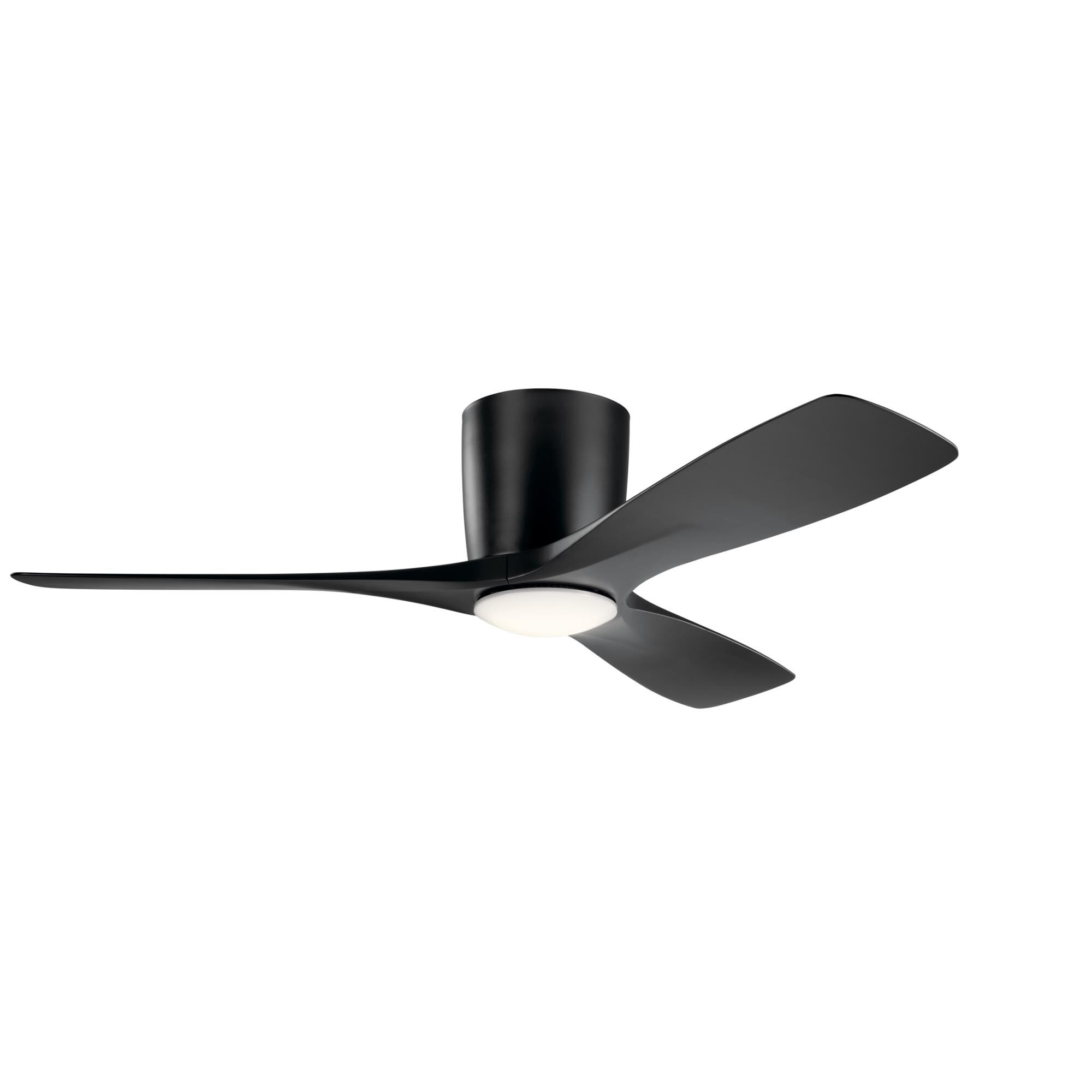 Kichler Lighting Volos 48 Inch Flush Mount Fan with Light Kit - 300032SBK