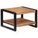 vidaXL Table basse 60 x 60 x 40 cm Bois d'acacia massif