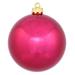 Vickerman 348635 - 3" Wine Shiny Ball Christmas Tree Ornament (12 pack) (N590819DSV)