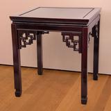 World Menagerie Lapathos End Table Wood in Brown | 22 H x 20 W x 20 D in | Wayfair ST-PA106-RWD
