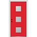 Verona Home Design Spotlight Steel Prehung Front Entry Door Metal | 80 H x 32 W x 1.75 D in | Wayfair ZZ355509L