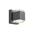 Visual Comfort Modern Collection Voto 6 Inch Tall 2 Light LED Outdoor Wall Light - 700OWVOT8406HUDUNVSSP