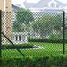 WFX Utility™ Chain Link Fence Privacy ScreenMesh Shade Fence Gate w/ Posts Steel Composite in Green | 59.1 H x 984.3 W x 0.1 D in | Wayfair