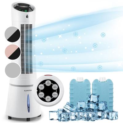 Rafraichisseur d'Air Mobile 5 en 1, Refroidisseur d'Air par Evaporation avec Humidificateur,