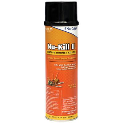 Nu-Calgon 4292-75 13.5 oz. Nu-Kill Max Strike Aerosol Wasp and Hornet Killer - 6/Case
