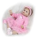 ZIYIUI Reborn Dolls Baby Girl 22 Inch 55cmSoft Silicone Vinyl Real Life Baby Dolls Realistic Reborn Cheap Newborn Baby Toys Reborn Toddler Babies Best Suitable for Ages 3+ Gifts