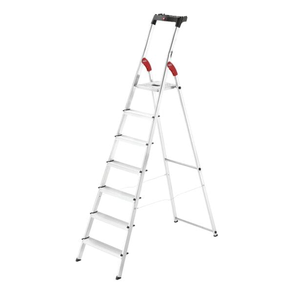 Hailo Alu-Stehleiter »L60 StandardLine« 7 Stufen silber Image