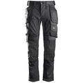 Snickers 6241 AllroundWork Slim Fit Trousers Holster Pockets Steel Grey 31" 28"