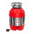 FRANKE TE-50 Turbo Elite Waste Disposal Continuous Feed 0.5HP High Torque Dual Magnetic Motor with Built-In Air Switch