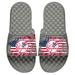 Men's ISlide Gray New York Yankees American Flag Slide Sandals