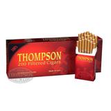 Thompson Filtered Cigars Hard Pack 6-Fer Natural Full - Pack of 1200