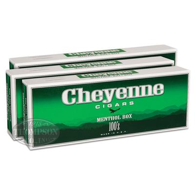 Cheyenne Filtered Menthol Natural 3-Fer - Pack of 600