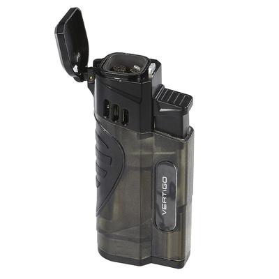 Vertigo Stinger Triple Torch Lighter - Charcoal