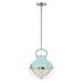 Hinkley Lighting Crew 12 Inch Mini Pendant - 4847PN-REB