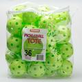 Tourna Strike Indoor Pickleballs 36 Count Tote Pickleball Balls Lime Green