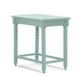 Birch Lane™ Alleghany Solid Wood End Table Wood in Green | 22 H x 17 W x 26 D in | Wayfair BA447990142344DB8EBDF05615BCBFFE