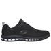 Skechers Women's Work Relaxed Fit: Skech-Air SR Sneaker | Size 7.5 | Black | Textile/Synthetic | Vegan