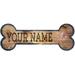 New York Yankees 12" x 6" Personalized Dog Bone Sign