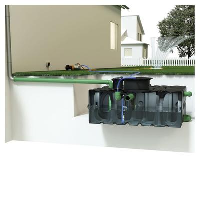 ACO Rain4me Flachtank Garten Basic Regenwassertank, 892x85x124 cm, 8000 L,stehend