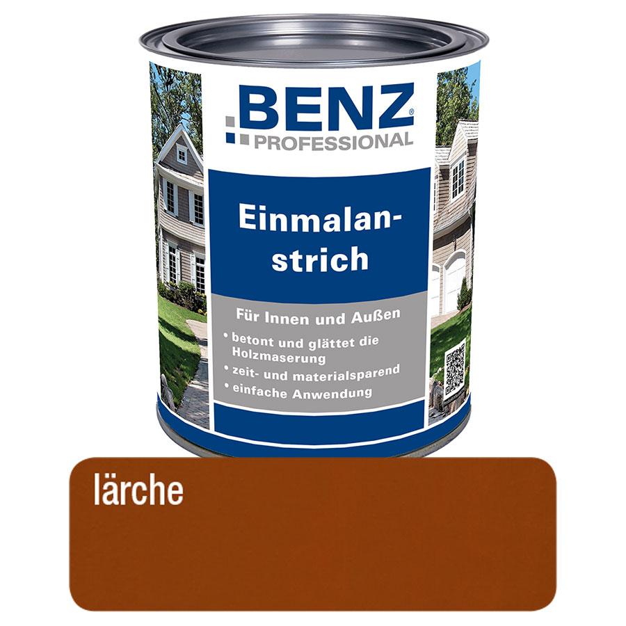 BENZ PROFESSIONAL Einmalanstrich Holzschutzmittel, 0,75 l, Lärche Image