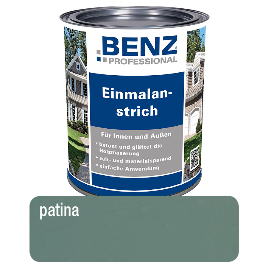BENZ PROFESSIONAL Einmalanstrich Holzschutzmittel, 2,5 l, Patina Image