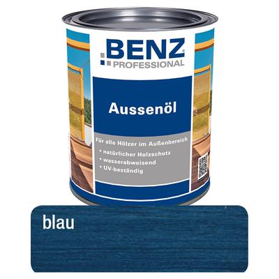 BENZ PROFESSIONAL Aussenöl Holzschutzmittel, 2,5 l, Blau Image