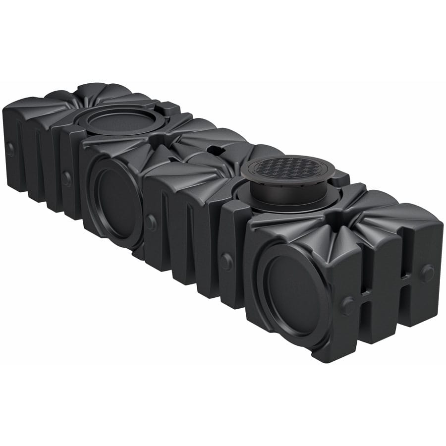 ACO Rain4me Flachtank Garten Plus Zisterne Regenwassertank, 446x124x85 cm, 4000 L,liegend Image