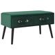 vidaXL Table basse Vert 80x40x46 cm Velours