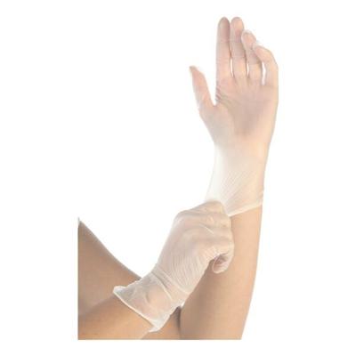 Franz Mensch 100 Vinyl Einmalhandschuhe XL weiß, gepudert weiß