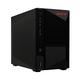 Asustor Nimbustor 2 Gaming Inspired Network Attached Storage AS5202T, Intel J4005 2.0GHz Dual-Core, Two 2.5GbE Port, 2GB RAM DDR4, 4GB eMMC Flash Memory, Personal Private Cloud (2 Bay Diskless NAS)