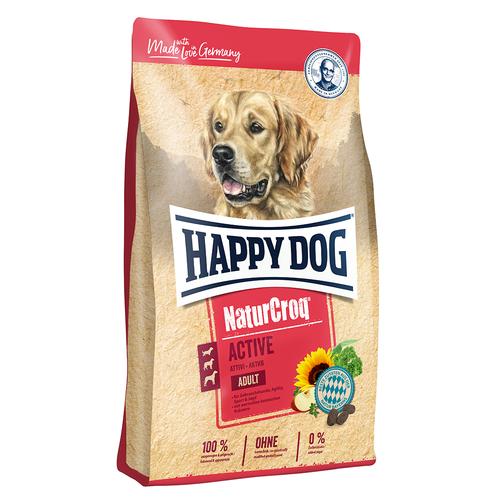 2 x 15kg Active Happy Dog NaturCroq Hundefutter trocken