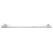 Barclay Gleason Wall Mounted Towel Bar Metal in Gray | 2 H x 3.5 D in | Wayfair ATB102-24-CP