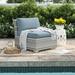 Lark Manor™ Aristidis Armless Patio Chair w/ Cushions | 29 H x 28 W x 35 D in | Wayfair AF0DED83B0F04754BC9E132550334E28