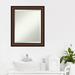 Alcott Hill® Izora Beveled Wall Mirror Plastic | 23.38 H x 19.38 W x 1.125 D in | Wayfair 57565C5F79574760B47346871B882020