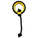 Mega Tread Rope Tug Dog Toys, Large, Yellow / Black