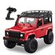 Goolsky Rock Crawler 1/12 4WD 2.4 GHz Remote Control High Speed Off Road Truck RC Car Led Light RTR MN-D90 Red