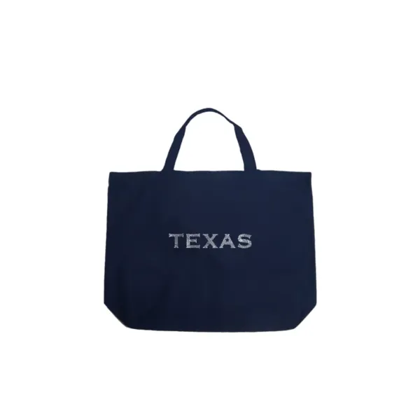 la-pop-art-large-word-art-tote-bag---the-great-cities-of-texas,-navy/