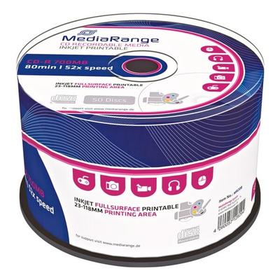 MediaRange 50er-Pack CD-Rohlinge »CD-R« weiß Image