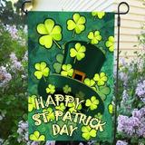 ANLEY Happy St. Patrick's Day 2-Sided Polyester 18 x 13 in. Garden Flag in Green | 18 H x 12.5 W in | Wayfair A.Flag.Garden.StPatrick