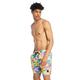 Urban Classics Herren Swim Shorts Badehose, Multicolour (Happy Camo 02062), M