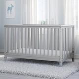 Storkcraft Hillcrest 4-in-1 Convertible Crib Wood in Gray | 34 H x 30.71 W in | Wayfair 04520-03F