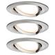 Spot encastrable Paulmann Nova 93483 led n/a Puissance: 6 w blanc chaud n/a