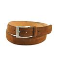 Loake Men's Suede William Belt Tan 38