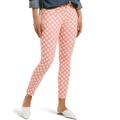 HUE Women's Denim Capri, Tutti Frutti-Gingham, Large