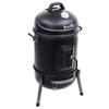 Charbroil 16" Vertical Charcoal Bullet Smoker Steel in Black/Gray | 37.6 H x 23 W x 21.2 D in | Wayfair 18202075