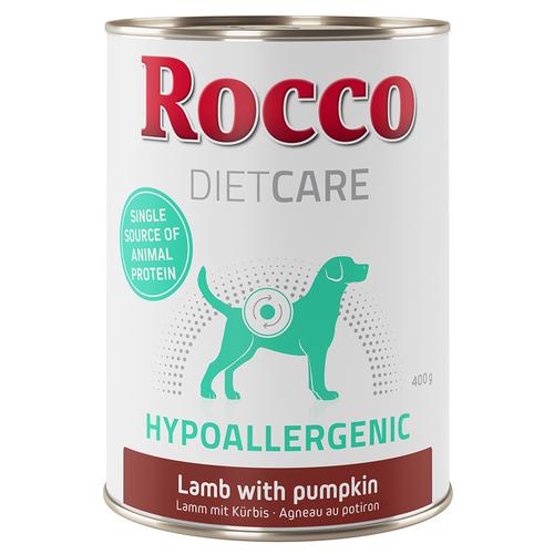 24 x 400g Hypoallergen Lamm Rocco Diet Care Hundefutter nass